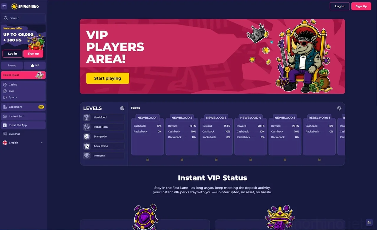 Spinorhino Casino Casino